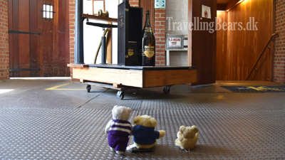 Travelling Bears at the Korbel Winery in California